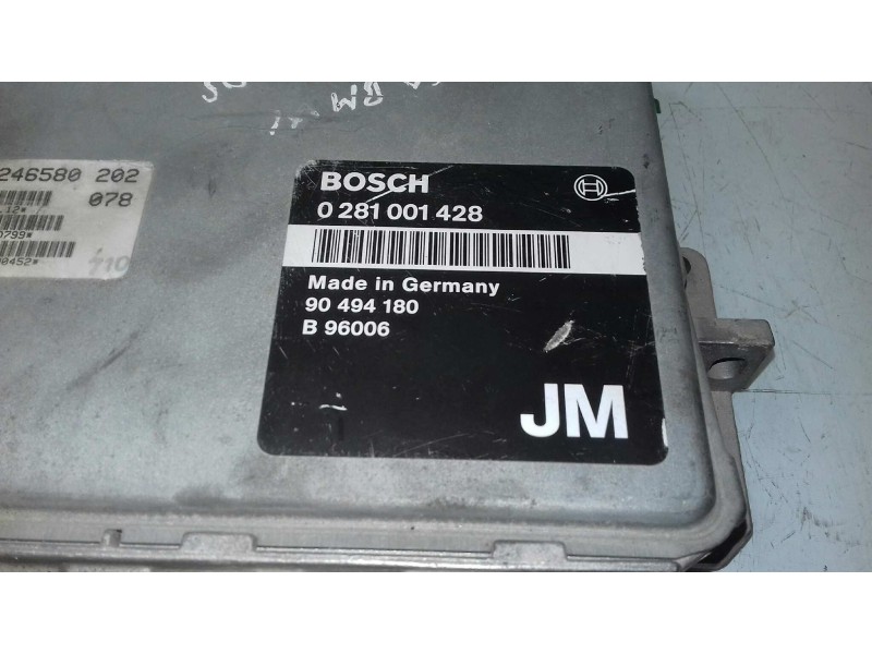 Recambio de centralita motor uce para opel omega b básico berlina referencia OEM IAM 90494180 0281001428 BOSCH Recambio de centralita motor uce para opel omega b básico berlina referencia OEM IAM 90494180 0281001428 BOSCH