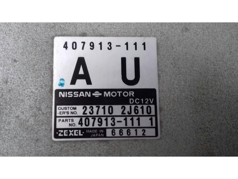 Recambio de centralita motor uce para nissan primera berlina (p11) 2.0 turbodiesel cat referencia OEM IAM 237102J610 4079131111 