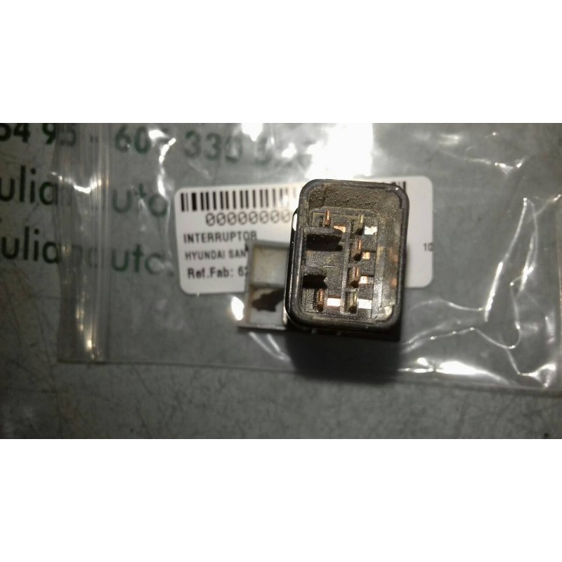 Recambio de interruptor para hyundai santa fe (sm) 2.0 crdi vgt comfort referencia OEM IAM 621W05010 4+2 PINES LUNA TERMICA