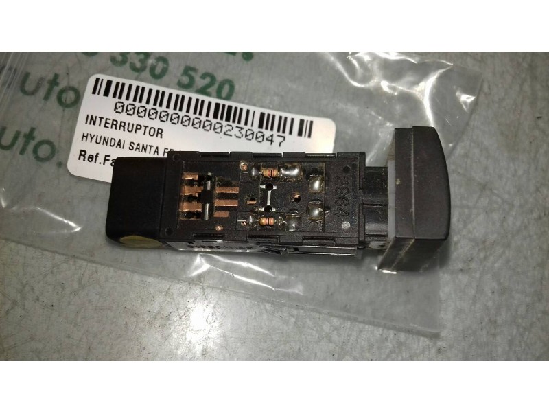 Recambio de interruptor para hyundai santa fe (sm) 2.0 crdi vgt comfort referencia OEM IAM 621W05010 4+2 PINES LUNA TERMICA