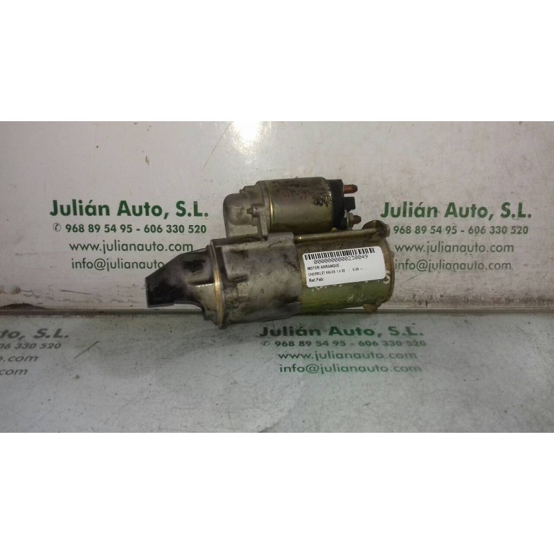 Recambio de motor arranque para chevrolet kalos 1.4 se referencia OEM IAM   