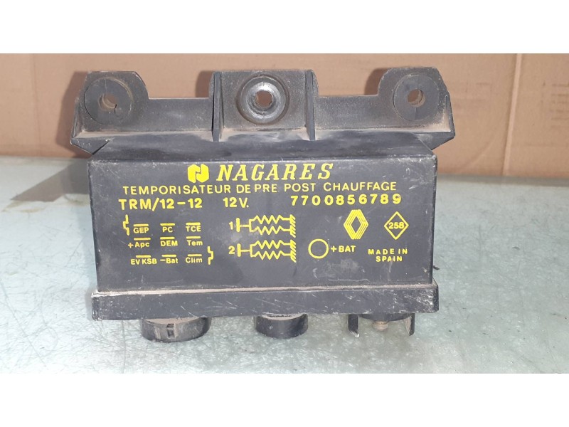 Recambio de caja precalentamiento para renault 19 hatchback (b/c53) 1.4 referencia OEM IAM 7700856789  NAGARES