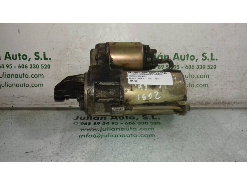 Recambio de motor arranque para daewoo lanos s referencia OEM IAM   