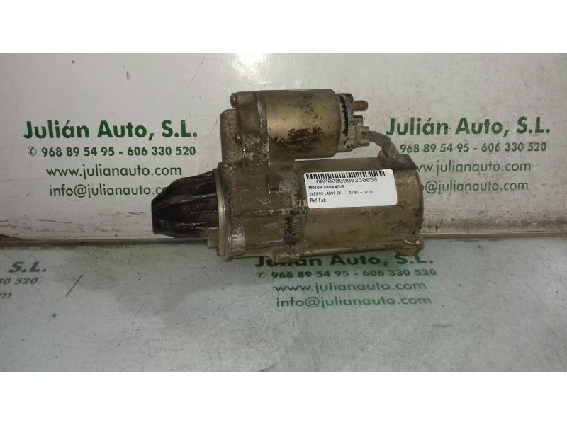 Recambio de motor arranque para daewoo lanos sx referencia OEM IAM   