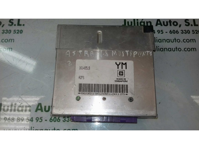 Recambio de centralita motor uce para opel astra f berlina básico referencia OEM IAM 16149519  
