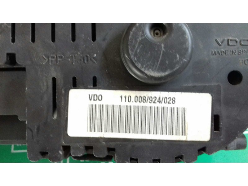 Recambio de cuadro instrumentos para seat ibiza (6k1) 1.9 sdi referencia OEM IAM 110008924028 W06K0920801E VDO