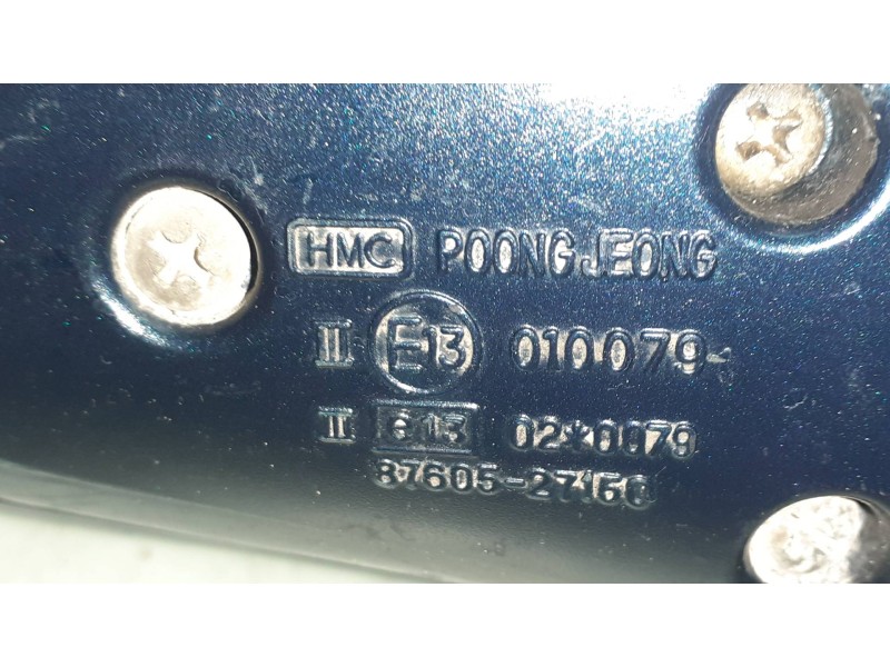 Recambio de retrovisor izquierdo para hyundai coupe (rd) 1.6 fx xplod referencia OEM IAM 010079  ELECTRICO Recambio de retrovisor izquierdo para hyundai coupe (rd) 1.6 fx xplod referencia OEM IAM 010079  ELECTRICO