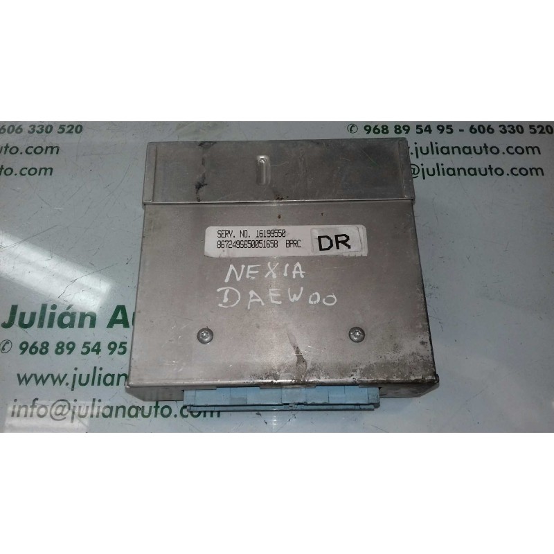 Recambio de centralita motor uce para daewoo nexia gl referencia OEM IAM 16199550  