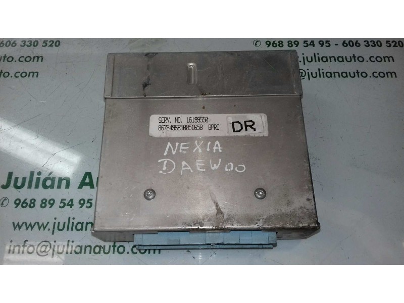 Recambio de centralita motor uce para daewoo nexia gl referencia OEM IAM 16199550  