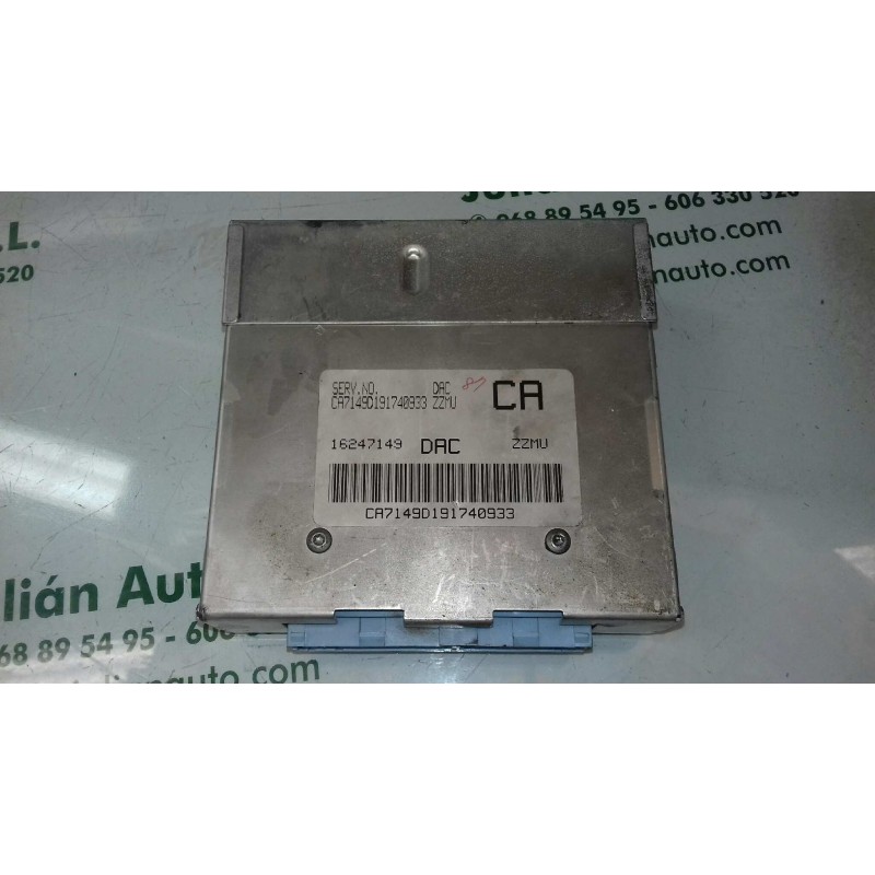 Recambio de centralita motor uce para daewoo lanos se daytona referencia OEM IAM 16247149  