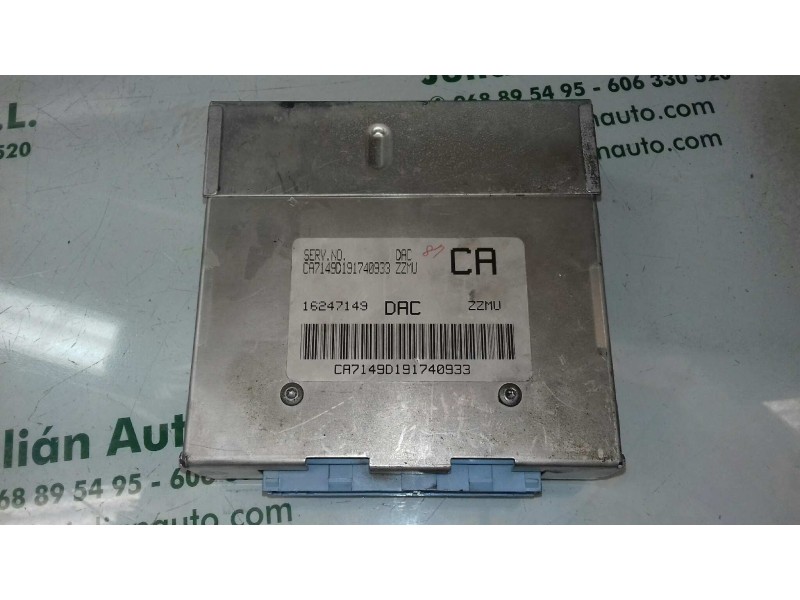 Recambio de centralita motor uce para daewoo lanos se daytona referencia OEM IAM 16247149  