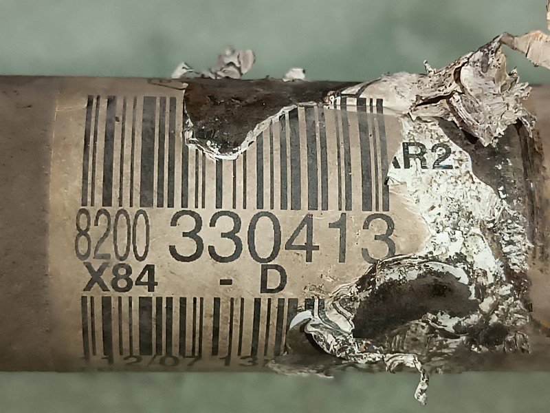 Recambio de transmision delantera izquierda para renault megane ii classic berlina dynamique referencia OEM IAM 8200330413  