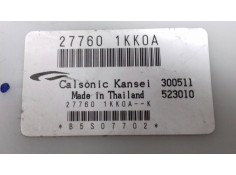 Recambio de centralita aire acondicionado para nissan juke (f15) acenta referencia OEM IAM 277601KK0A   2