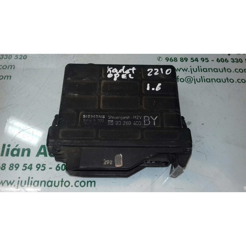 Recambio de centralita motor uce para opel kadett e cup lim. referencia OEM IAM 90269400 5WK6200 SIEMENS