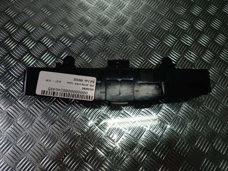 Recambio de warning para opel astra h ber. cosmo referencia OEM IAM 660332  CONECTOR 16 PINES