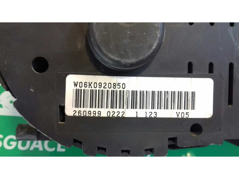 Recambio de cuadro instrumentos para seat ibiza (6k1) 1.4 16v referencia OEM IAM 110008924001 W06K0920850 VDO
