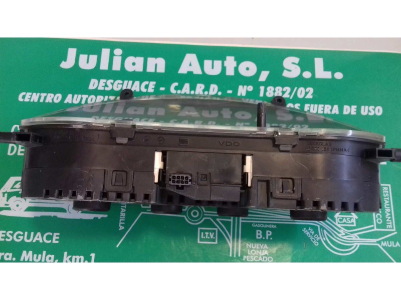 Recambio de cuadro instrumentos para seat ibiza (6k1) 1.4 16v referencia OEM IAM 110008924001 W06K0920850 VDO