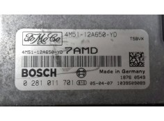 Recambio de centralita motor uce para ford focus berlina (cap) ambiente (d) referencia OEM IAM 0281011701 4M5112A650YD BOSCH 2