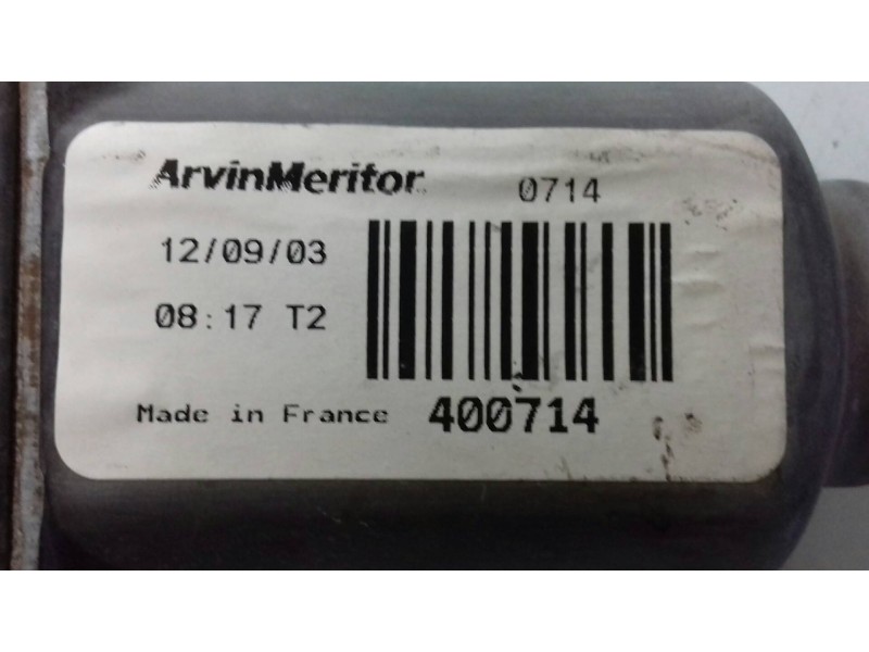 Recambio de motor elevalunas delantero derecho para nissan primera berlina (p12) acenta referencia OEM IAM 400714  2 PINES Recambio de motor elevalunas delantero derecho para nissan primera berlina (p12) acenta referencia OEM IAM 400714  2 PINES