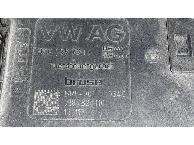 Recambio de motor elevalunas delantero izquierdo para volkswagen passat variant (365) edition referencia OEM IAM 3C0959793C 9184