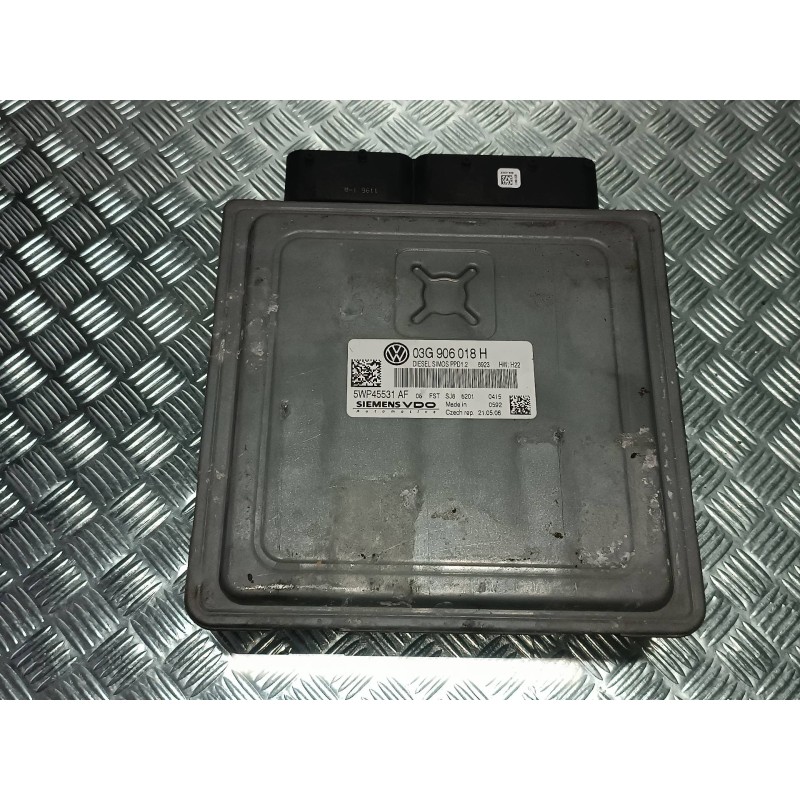 Recambio de centralita motor uce para volkswagen golf v berlina (1k1) gt sport referencia OEM IAM 03G906018H 5WP45531AF SIEMENS 