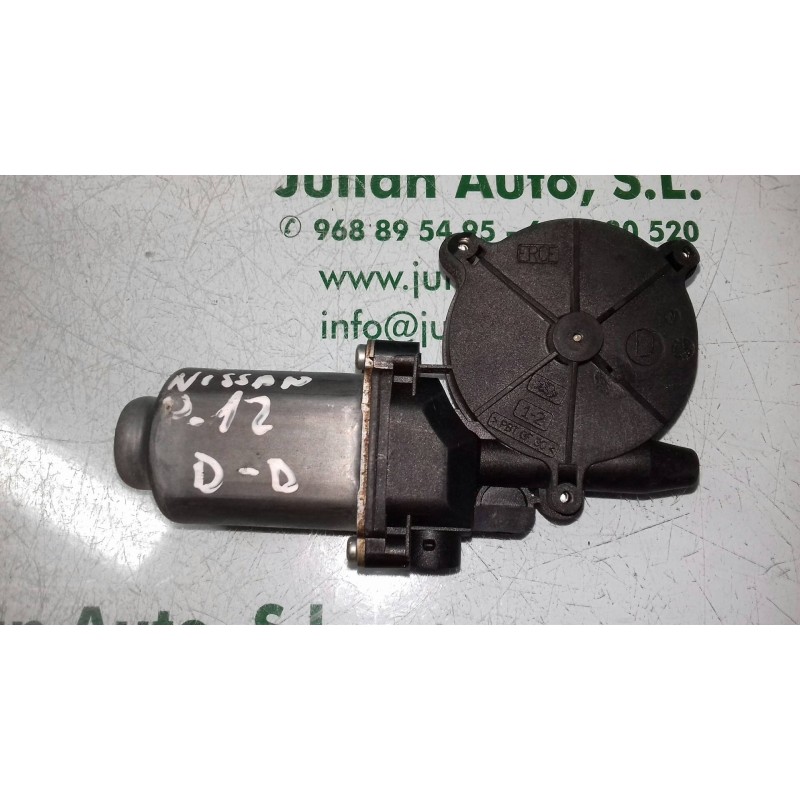 Recambio de motor elevalunas delantero derecho para nissan primera berlina (p12) acenta referencia OEM IAM 400714  2 PINES Recambio de motor elevalunas delantero derecho para nissan primera berlina (p12) acenta referencia OEM IAM 400714  2 PINES