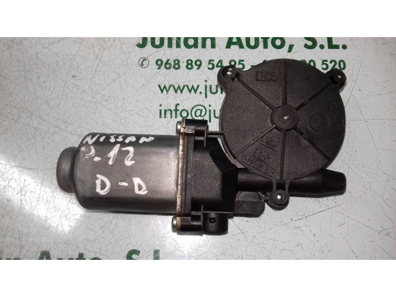 Recambio de motor elevalunas delantero derecho para nissan primera berlina (p12) acenta referencia OEM IAM 400714  2 PINES Recambio de motor elevalunas delantero derecho para nissan primera berlina (p12) acenta referencia OEM IAM 400714  2 PINES
