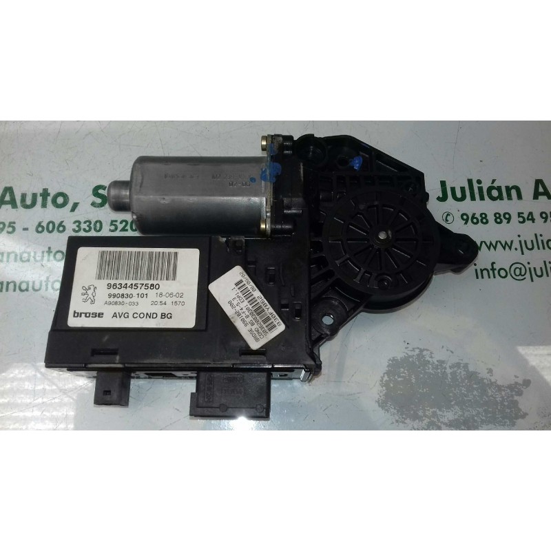 Recambio de motor elevalunas delantero izquierdo para peugeot 307 break / sw (s1) sw referencia OEM IAM 9634457580 990830101 013