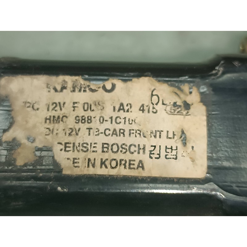 Recambio de motor elevalunas delantero izquierdo para hyundai getz (tb) 1.5 crdi referencia OEM IAM 988101C100  CONECTOR 2 PINES
