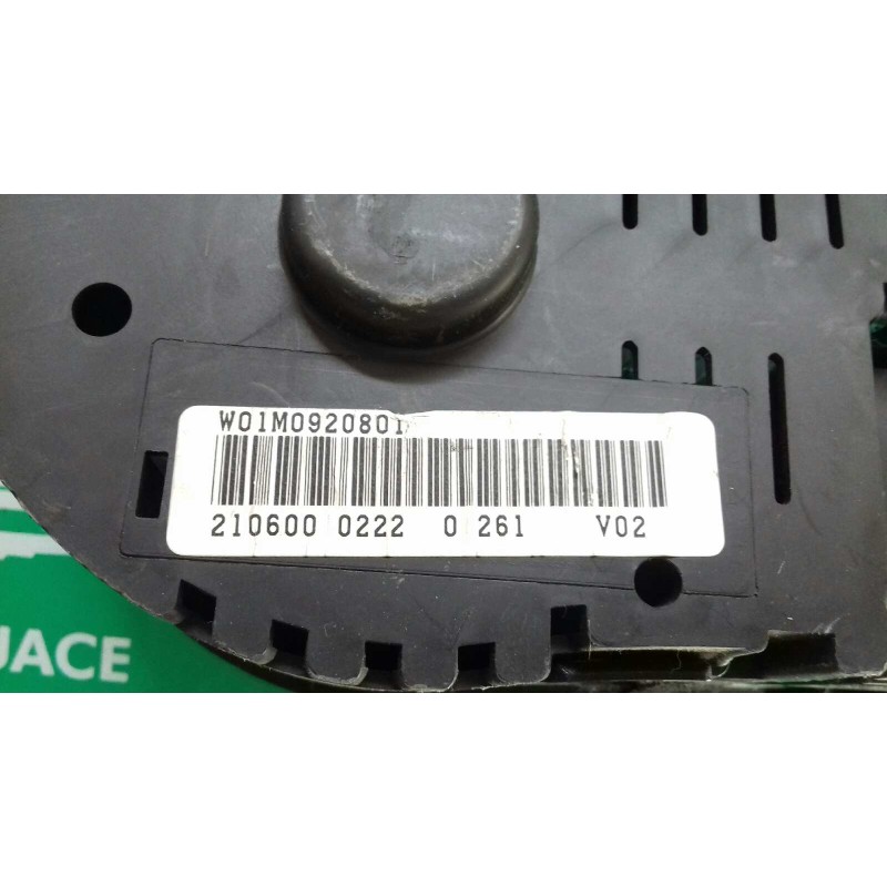 Recambio de cuadro instrumentos para seat leon (1m1) stella referencia OEM IAM 110080074013 W01M0920801 VDO