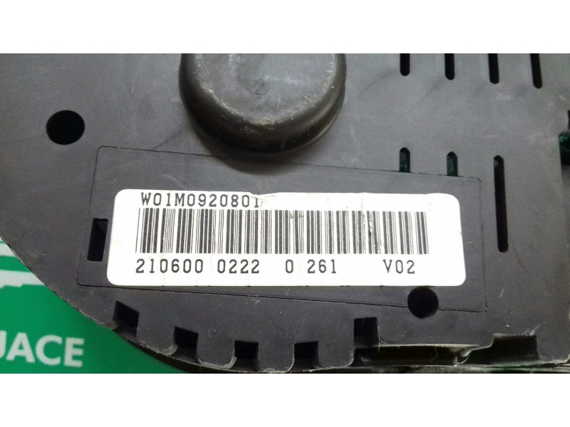 Recambio de cuadro instrumentos para seat leon (1m1) stella referencia OEM IAM 110080074013 W01M0920801 VDO