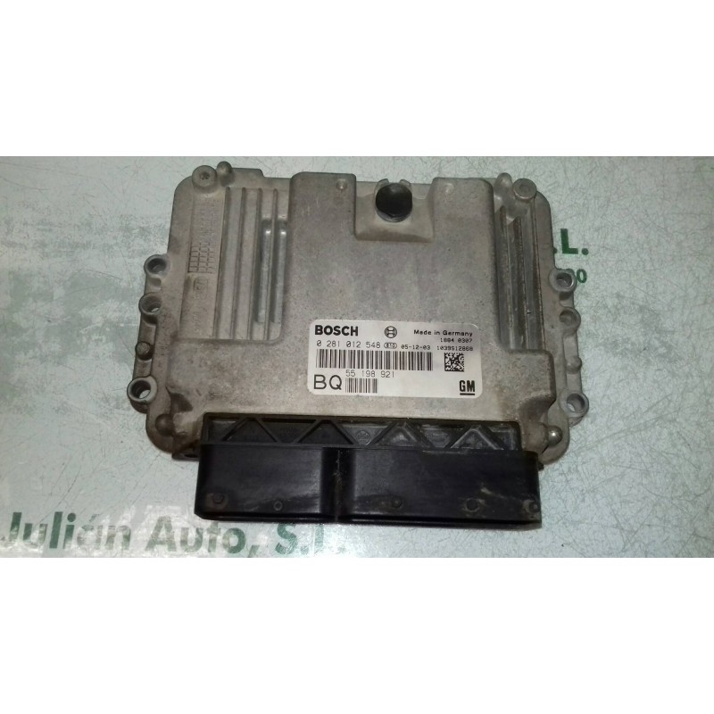 Recambio de centralita motor uce para opel astra gtc cosmo referencia OEM IAM 0281012548 55198921 BOSCH