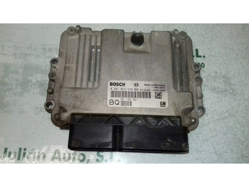Recambio de centralita motor uce para opel astra gtc cosmo referencia OEM IAM 0281012548 55198921 BOSCH