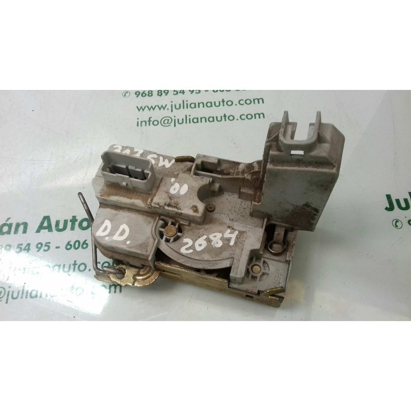Recambio de cerradura puerta delantera derecha para peugeot 307 break / sw (s1) sw referencia OEM IAM  GRIS 6 PINES