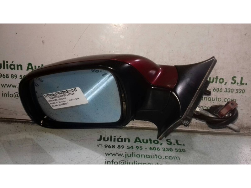 Recambio de retrovisor izquierdo para peugeot 407 sw confort referencia OEM IAM 96456978XT  ELECTRICO