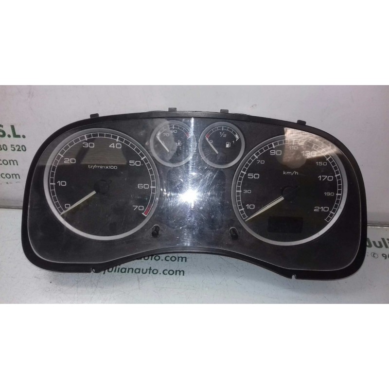 Recambio de cuadro instrumentos para peugeot 307 break / sw (s1) sw referencia OEM IAM 9645768480 NS05982370 SAGEM