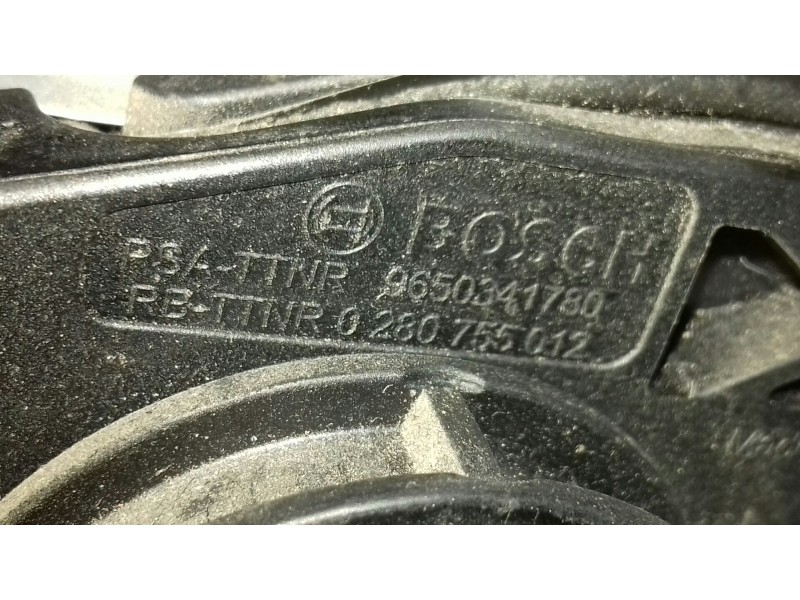 Recambio de potenciometro pedal para peugeot 407 sw confort referencia OEM IAM 9650341780 0280755012 04343D11