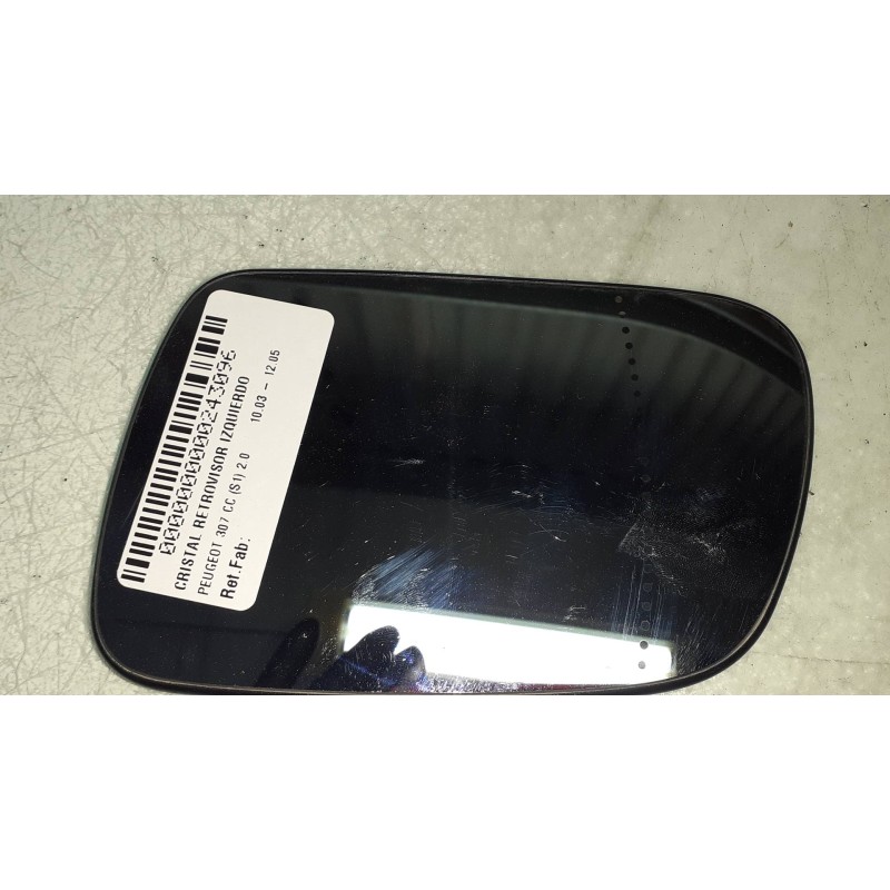 Recambio de cristal retrovisor izquierdo para peugeot 307 cc (s1) 2.0 referencia OEM IAM   