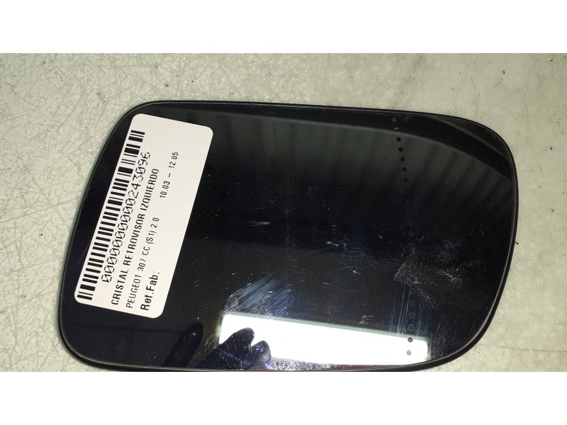 Recambio de cristal retrovisor izquierdo para peugeot 307 cc (s1) 2.0 referencia OEM IAM   