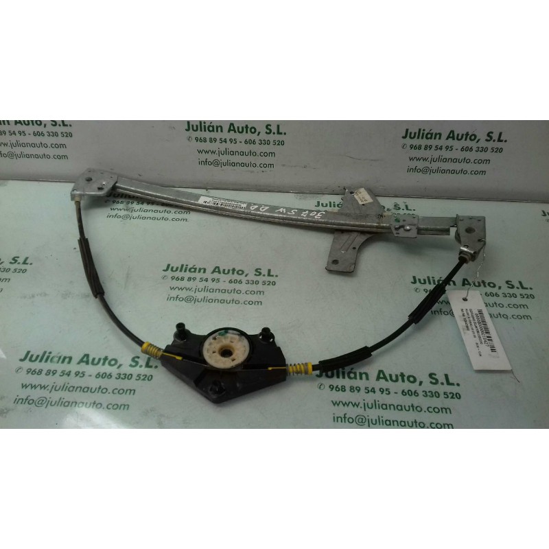 Recambio de elevalunas delantero derecho para peugeot 307 break / sw (s1) sw referencia OEM IAM 9634456880  ELECTRICO