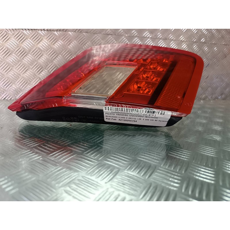 Recambio de piloto trasero izquierdo interior para mercedes-benz clase e (w212) lim. e 200 cdi be dynamic edition (212.005) refe