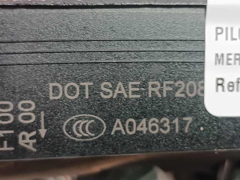 Recambio de piloto trasero izquierdo interior para mercedes-benz clase e (w212) lim. e 200 cdi be dynamic edition (212.005) refe