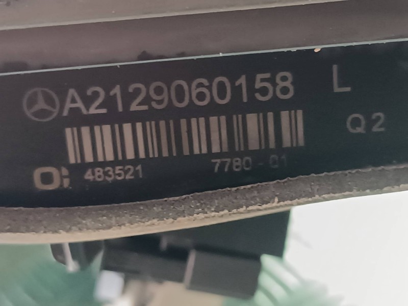 Recambio de piloto trasero izquierdo interior para mercedes-benz clase e (w212) lim. e 200 cdi be dynamic edition (212.005) refe