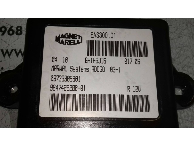 Recambio de modulo electronico para peugeot 407 sw confort referencia OEM IAM 964742828001 09733309901 6H1H5J16