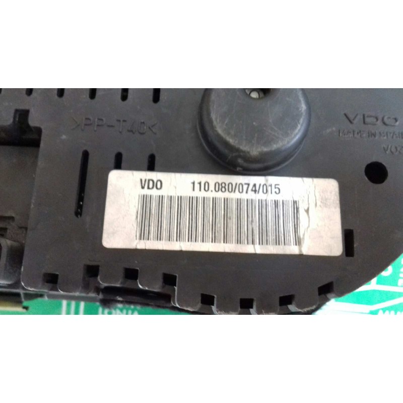 Recambio de cuadro instrumentos para seat toledo (1m2) select referencia OEM IAM 110080074015 W01M0920801B VDO