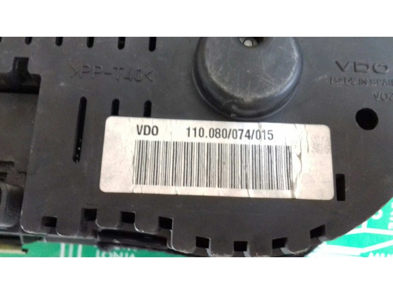 Recambio de cuadro instrumentos para seat toledo (1m2) select referencia OEM IAM 110080074015 W01M0920801B VDO