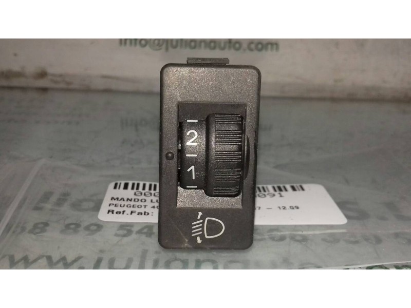 Recambio de mando luces para peugeot 407 sw confort referencia OEM IAM 96384422XT 96366692XT 3 PINES