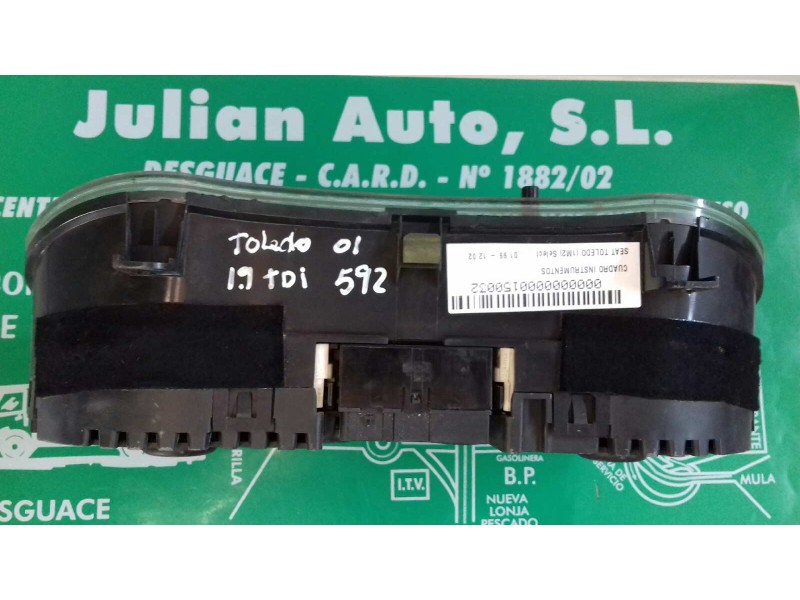 Recambio de cuadro instrumentos para seat toledo (1m2) select referencia OEM IAM 110080074015 W01M0920801B VDO
