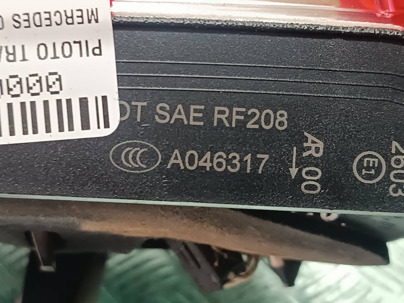 Recambio de piloto trasero derecho interior para mercedes-benz clase e (w212) lim. e 200 cdi be dynamic edition (212.005) refere