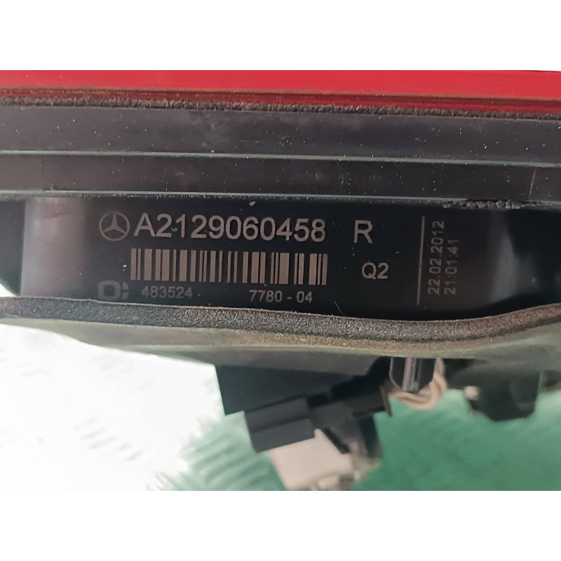 Recambio de piloto trasero derecho interior para mercedes-benz clase e (w212) lim. e 200 cdi be dynamic edition (212.005) refere